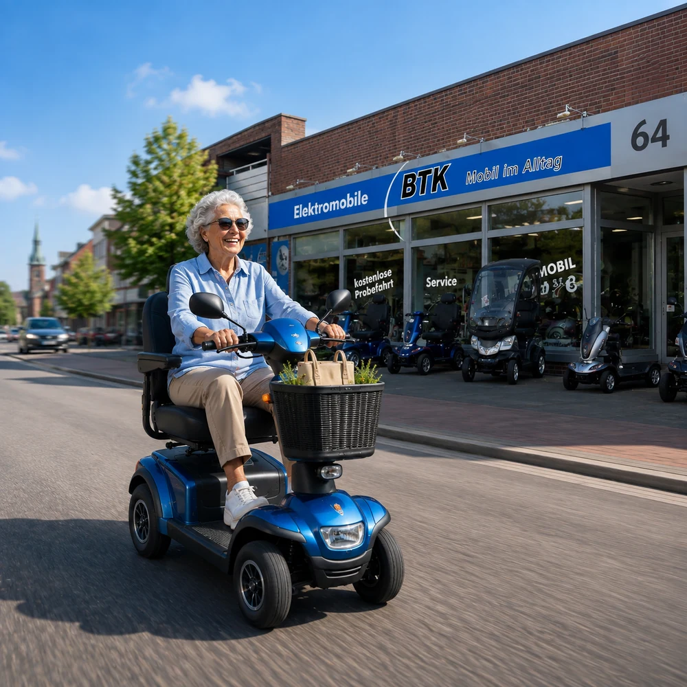Mehr Unabhängigkeit mit einem Elektromobil im Alltag
