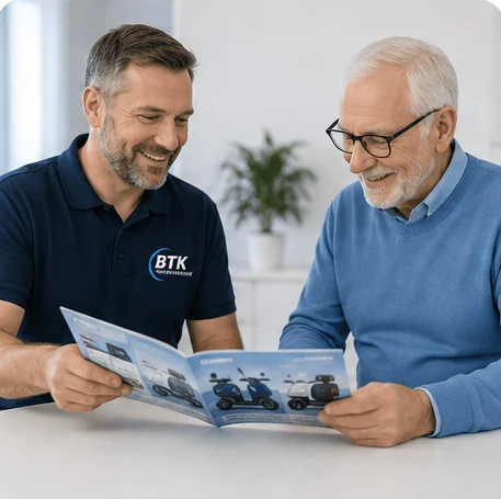 Persönliche Beratung bei BTK Mobil